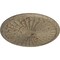 Ekena Millwork Leandros Ceiling Medallion (Canopies up to 5"), 33 1/8"OD x 3 1/2"ID x 1 3/8"P, Gobi Desert Crackle CM33LEGDC - alternate 4
